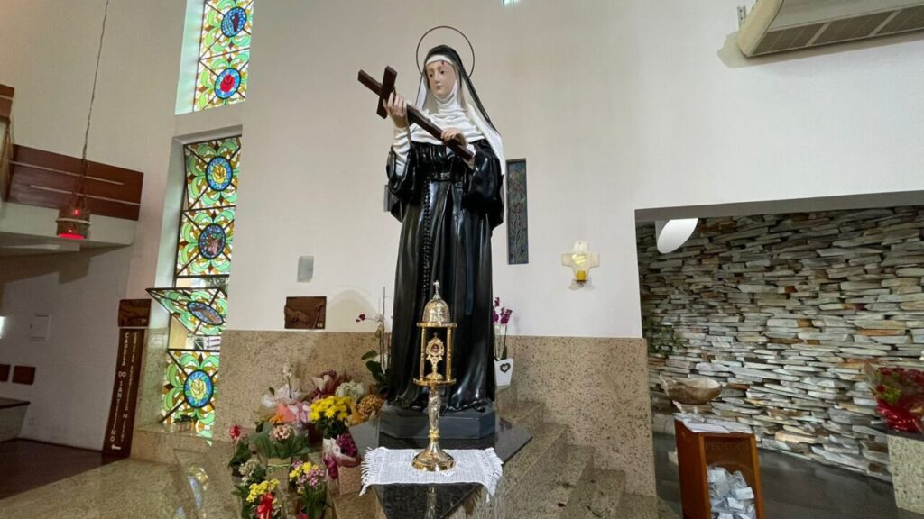 Santuário Santa Rita de Cássia, no Hauer, inaugura Capela da Relíquia