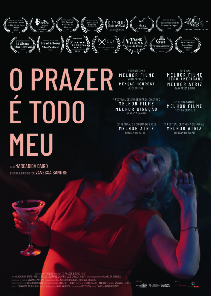 Atriz Margarida Baird celebra 60 anos de carreira com premiações em três festivais de cinema
