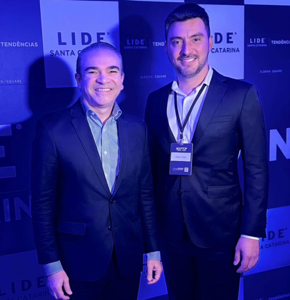 FELIPPE PRATES É O NOVO PRESIDENTE DA VERTICAL DE TECNOLOGIA DO LIDE SC