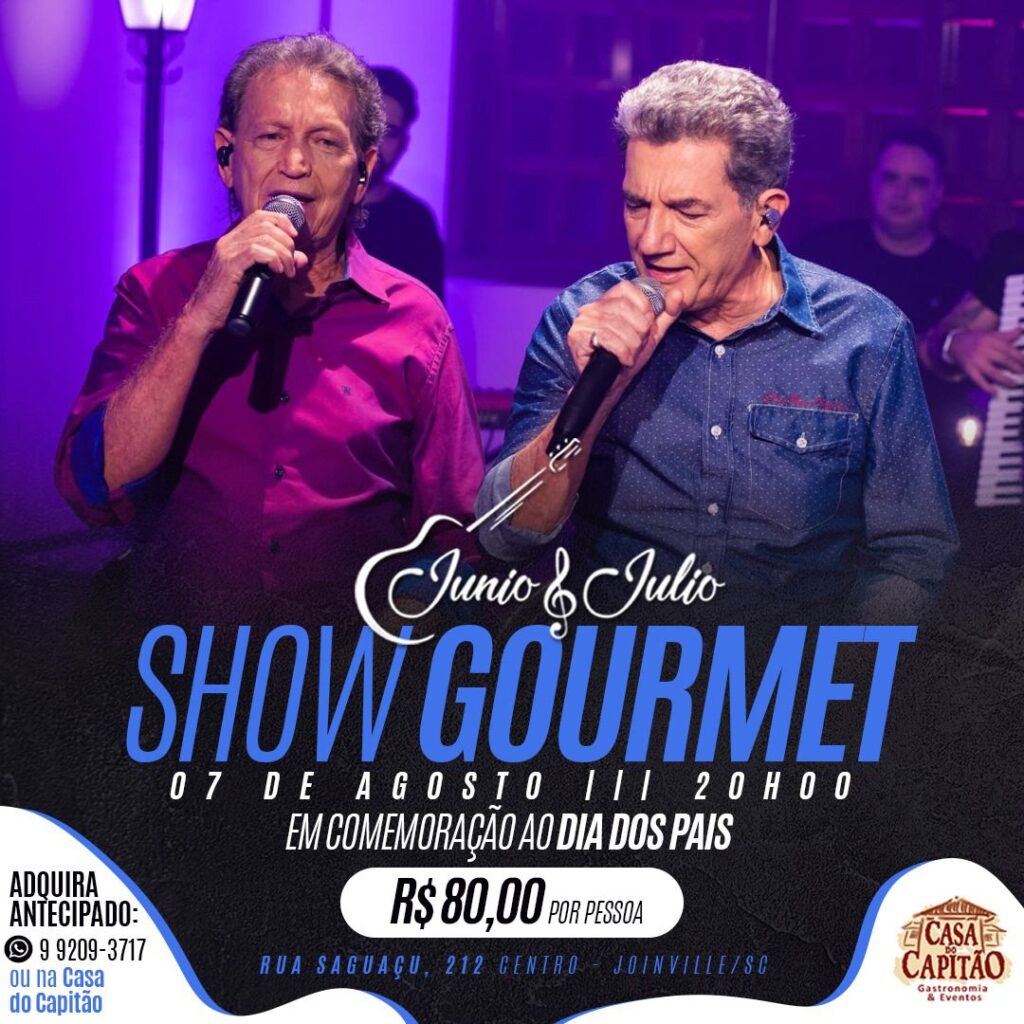 Casa do Capitão realiza jantar especial com show gourmet