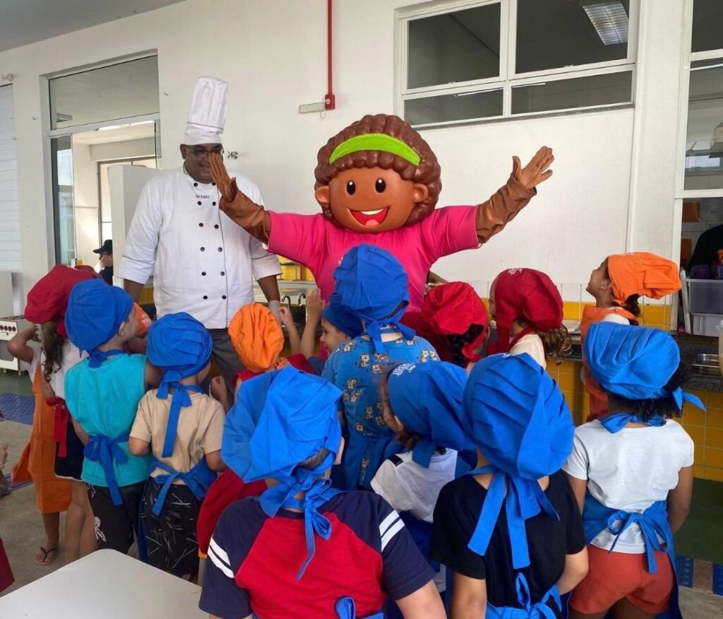 Projeto de Educação Nutricional contribui para o desenvolvimento dos alunos da rede municipal de ensino em Itajaí