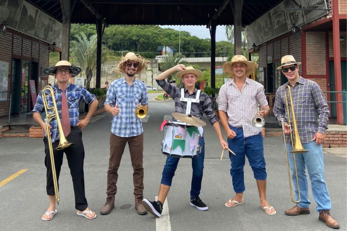 Banda Encantada anima a manhã deste sábado na Casa Krüger  com repertório germânico