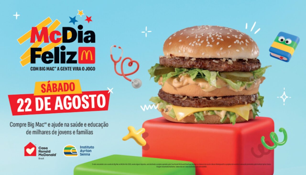 McDia Feliz 2026 acontece neste sábado, 22 agosto