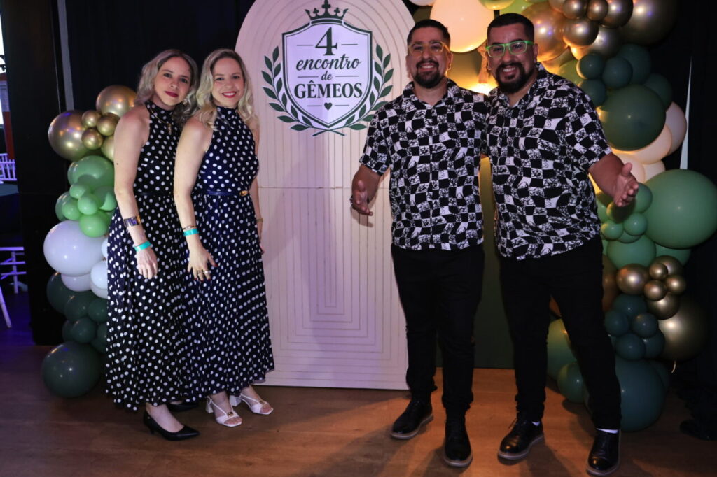 Quarto Encontro de Gêmeos reúne famílias, música e confraternização na Casa do Capitão