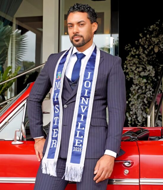 Thomas Miller é eleito Mister Joinville 2026